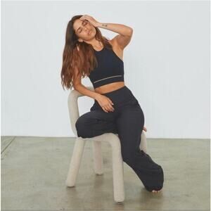 Lunya Cool High Rise Pants Sz XL Black